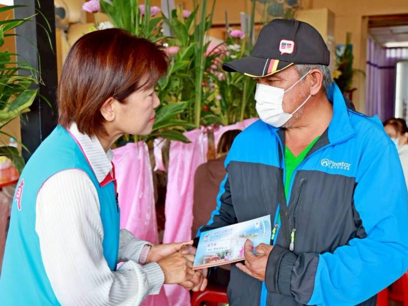 游淑貞永續關懷急難救助個案戶  伴慶豐弱勢兄弟抗癌到喪葬撫助