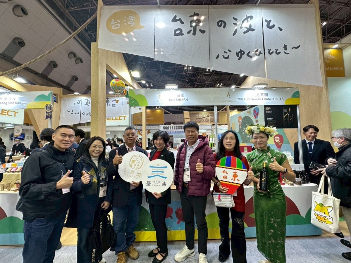 陳瑩赴日參與東京國際食品展&nbsp; 力推台東農特產走向國際