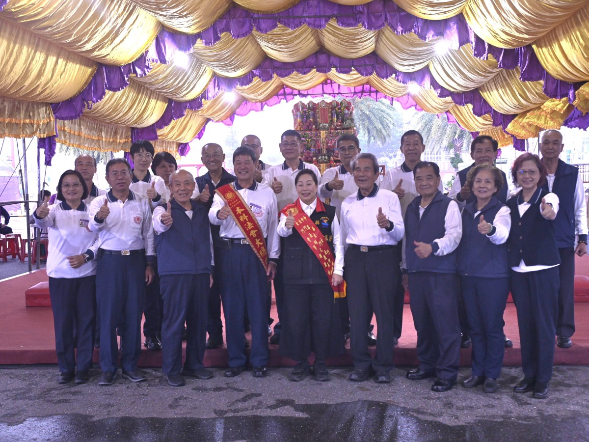 中華玄門總會大花蓮梁皇寶懺祈福法會敬拜大典  徐榛蔚率縣府團隊虔誠祈福
