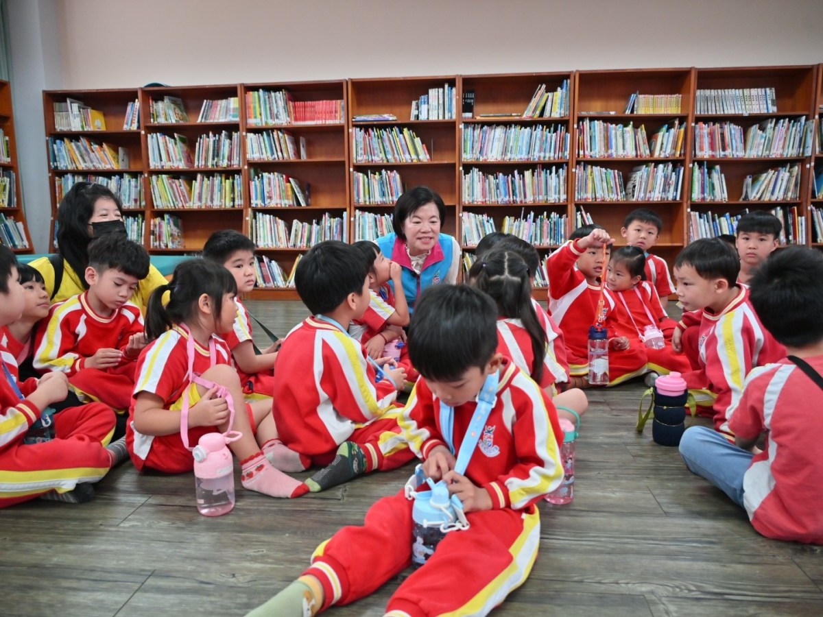 吉安鄉幼準新生前進國小「趣」體驗  游淑貞陪伴幼童跨越成長新階段